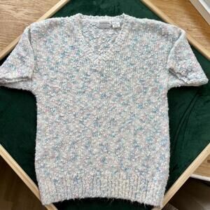 Women's Multi and White Jumper